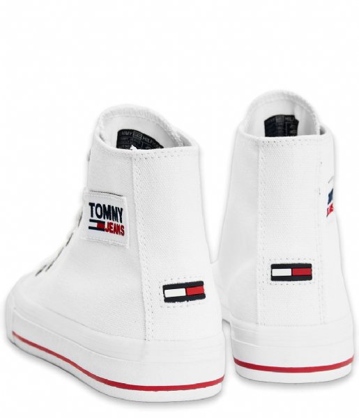 Tommy Hilfiger Sneaker Tommy Jeans Midcut V White (YBR)